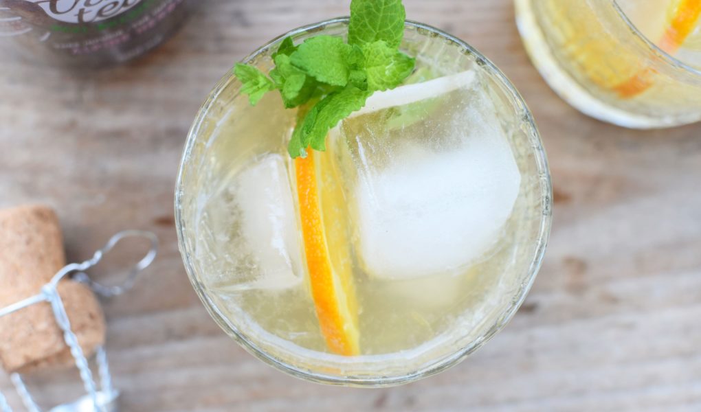 Mocktail: True Tea Alpine spritz met 0% bubbels