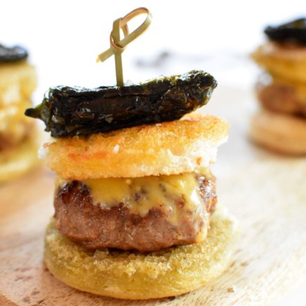 Twee recepten met Stompetoren kaas - Mini hamburger - Jalapeño
