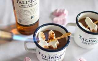 Talisker cocktails - Hot Chocolate of Appel Toddy