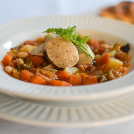 Zuppa Toscana met witte pens - Italiaanse maaltijdsoep
