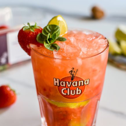 Aardbei Mojito met Hoogstraatse aardbeien