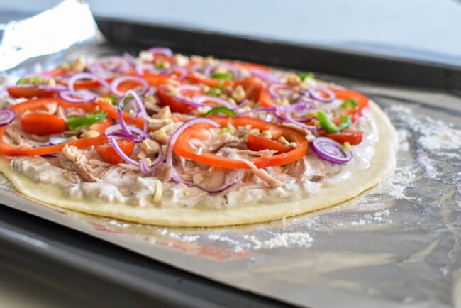 Kip 'Tikka Masala' - Verse pizza