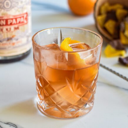 Don Papa Old fashioned - Gekonfijte ananas