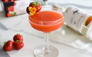Cocktail: Sir Edmond Gin - Aardbei