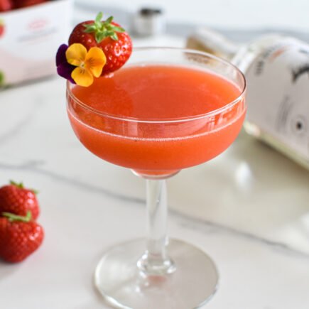 Cocktail: Sir Edmond Gin - Aardbei