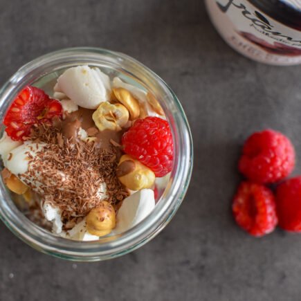 Snelle desserts met ijs - Chocolade - Babelutte - Vanille