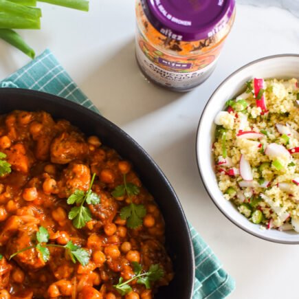 Marokkaanse gehaktballetjes met couscous salade