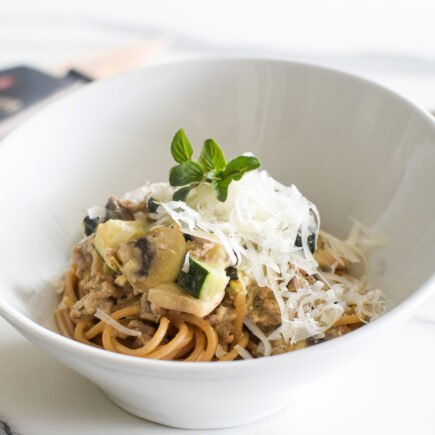Romige ragù bianco met rundergehakt