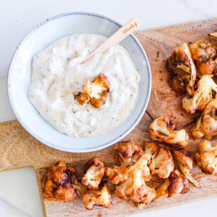 Bloemkool wings met Wonky's bloemkooldip