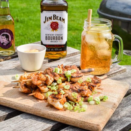 Horse's Neck - Spies van scampi & spek - BBQ