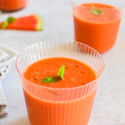 Watermeloen gazpacho