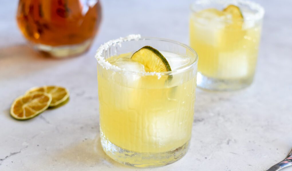 Gingerlo margarita: zout - tequila - gember