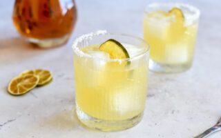 Gingerlo margarita: zout - tequila - gember
