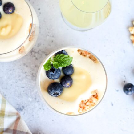 Tiramisu met limoncello en lemon curd
