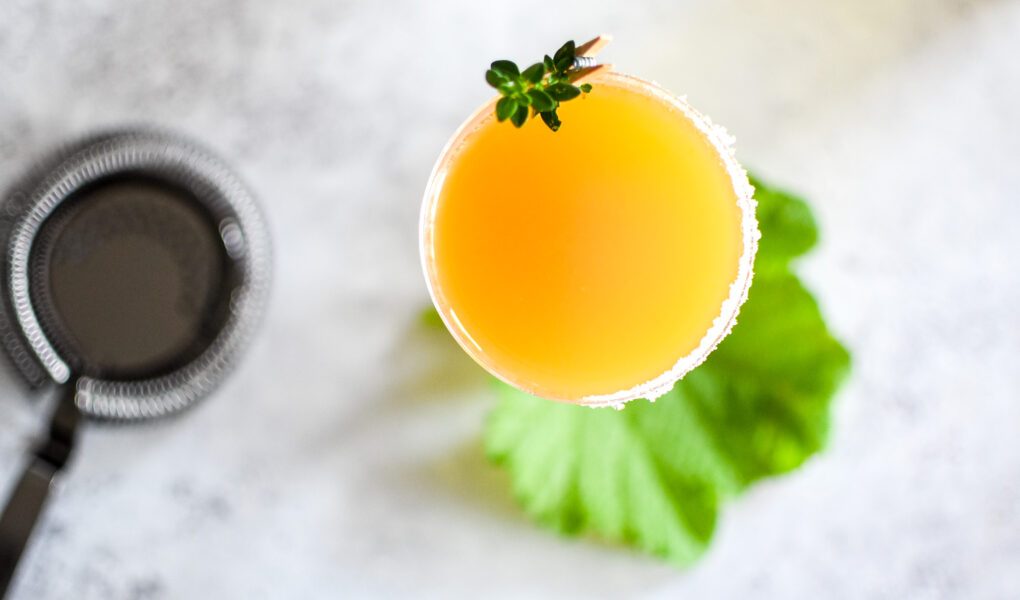 Cocktail: Pompoen, rum & Elixir D'Anvers