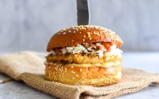 Chicken Katsu Burger - Heavenly fastfood
