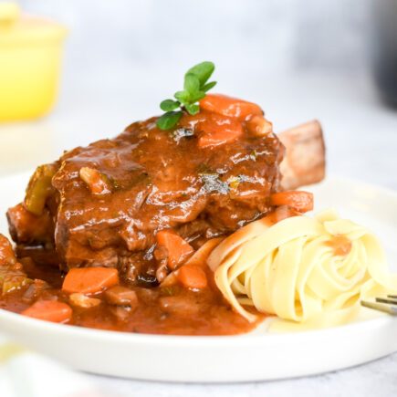 Shortribs of runderribben ossobuco style