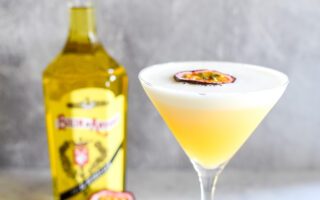 Belgische Pornstar Martini met Elixir d'Anvers
