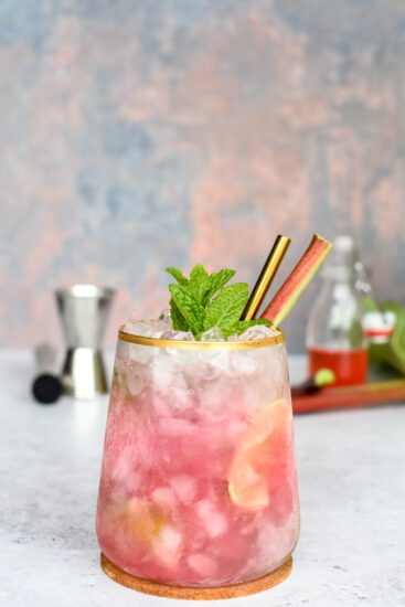 Rabarber Mojito - Pink summer mojito