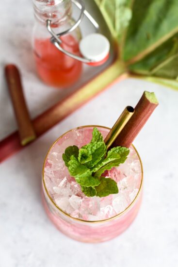 Rabarber Mojito - Pink summer mojito