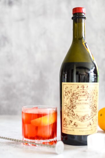 Negroni Cheesecake in een glas