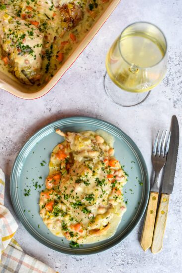 Romige stoofpot met konijn en mascarpone – pure comfortfood voor koude dagen