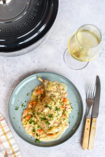 Romige stoofpot met konijn en mascarpone – pure comfortfood voor koude dagen