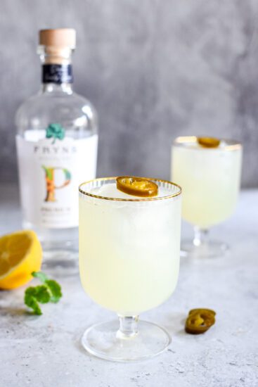 Spicy Fryns Margarita met Jalapeno en koriander