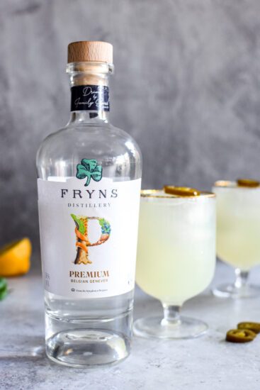 Spicy Fryns Margarita met Jalapeno en koriander