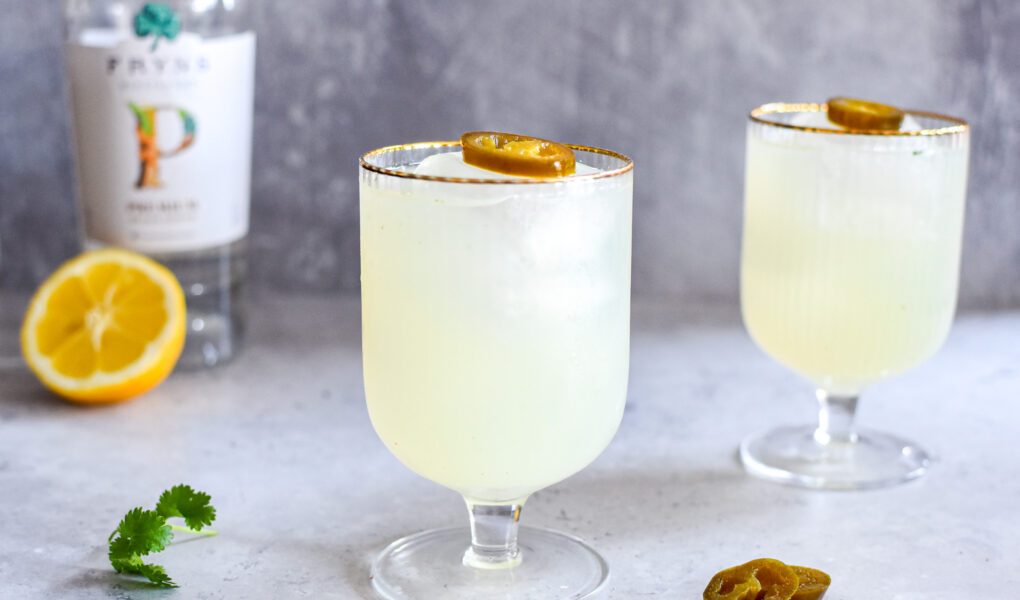 Spicy Fryns Margarita met Jalapeno en koriander