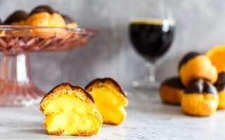 Recept - Orangette soesjes met sinaasappel en chococlade