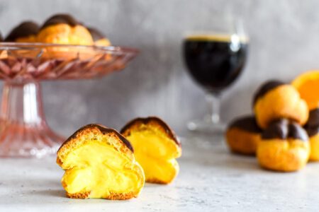 Recept - Orangette soesjes met sinaasappel en chococlade