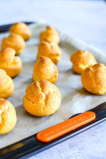Recept - Orangette soesjes met sinaasappel en chococlade