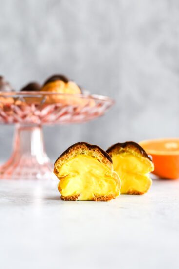 Recept - Orangette soesjes met sinaasappel en chococlade