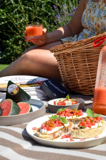 Picknick inspiratie met Tomélon, de watermeloen uit Hoogstraten