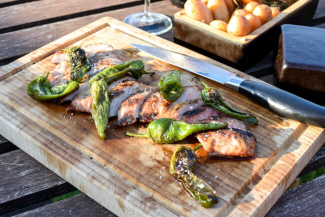 Iberico Secreto, Padron pepers en patatjes uit de Bricknic