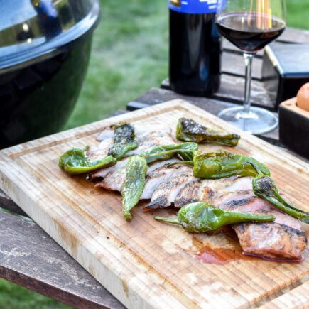 Iberico Secreto, Padron pepers en patatjes uit de Bricknic